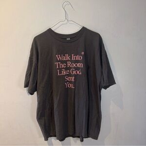 Walk Into The Room Like God Sent Me-2 Xl T-Shirt